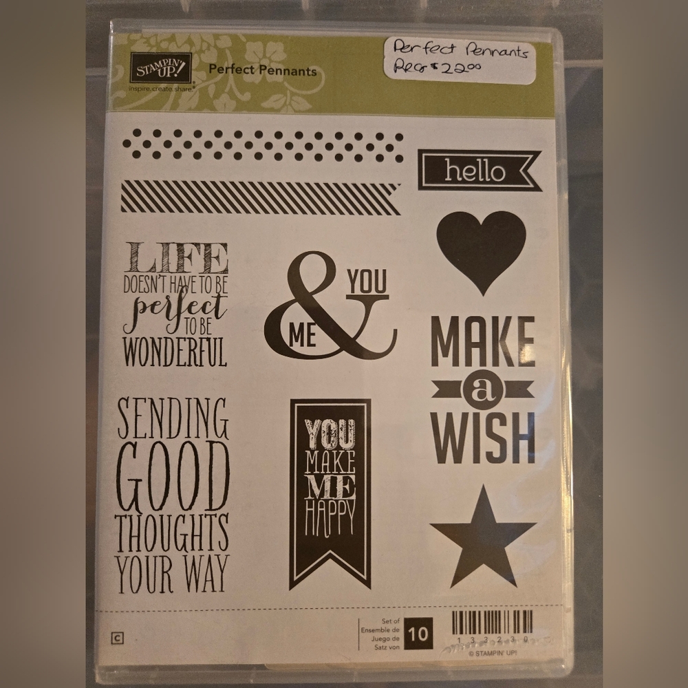 Stampin' Up! Perfwct Pennants